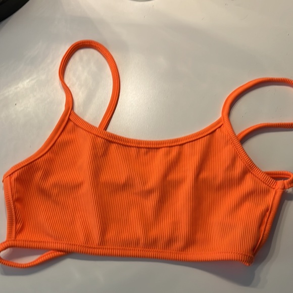 OPEN BACK ORANGE TANK - Picture 2 of 2